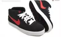 nike 6.0 air mogan mid chaussures hommes genereux noir rouge